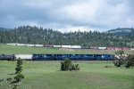 Westbound Helpers and an Eastbound Manifest on Mullan Pass